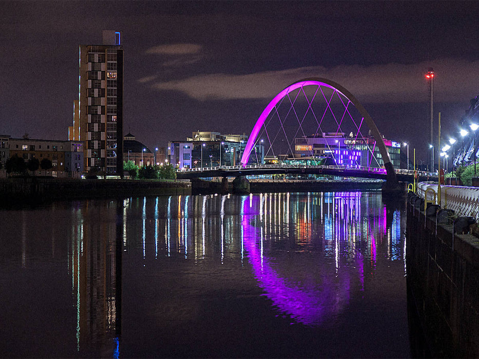 Pont sur la Clyde à Glasgow - Puzzle photo CALVENDO 