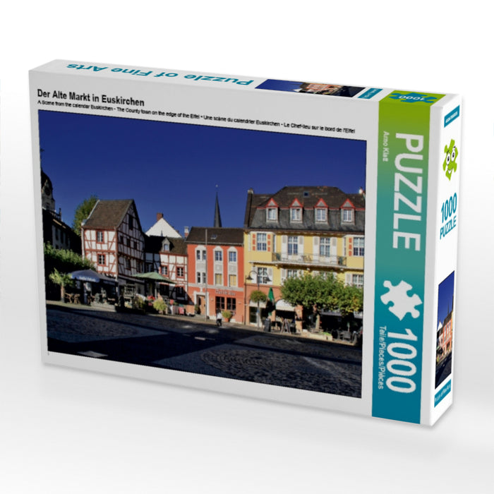 Le vieux marché d'Euskirchen - Puzzle photo CALVENDO
