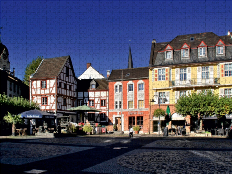 Le vieux marché d'Euskirchen - Puzzle photo CALVENDO