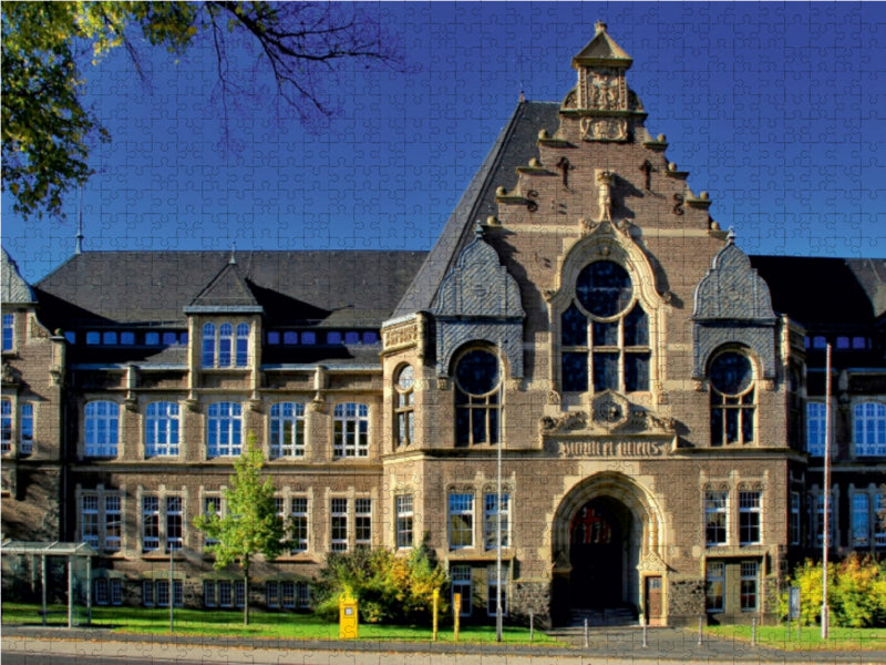 Das Alte Gymnasium in Euskirchen 1000 Teile Puzzle quer - CALVENDO Foto-Puzzle'