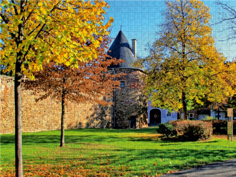Am Kahlenturm in Euskirchen 1000 Teile Puzzle quer - CALVENDO Foto-Puzzle'
