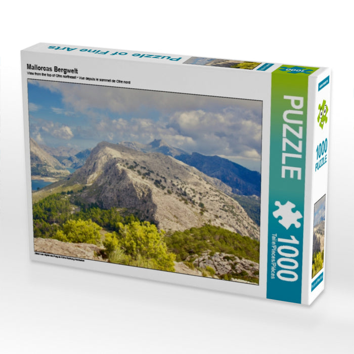 Mallorcas Bergwelt 1000 Teile Puzzle quer - CALVENDO Foto-Puzzle'