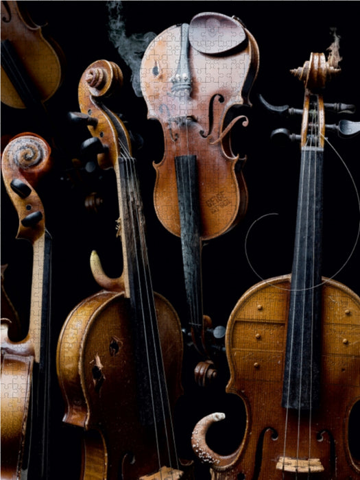 Violina diabolo 1000 Teile Puzzle hoch - CALVENDO Foto-Puzzle'