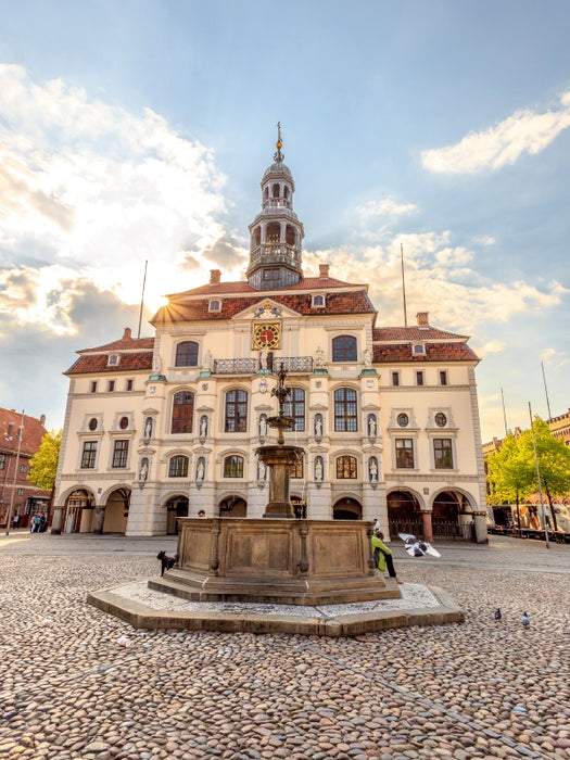 Lüneburger Rathaus 1000 Teile Puzzle hoch - CALVENDO Foto-Puzzle'