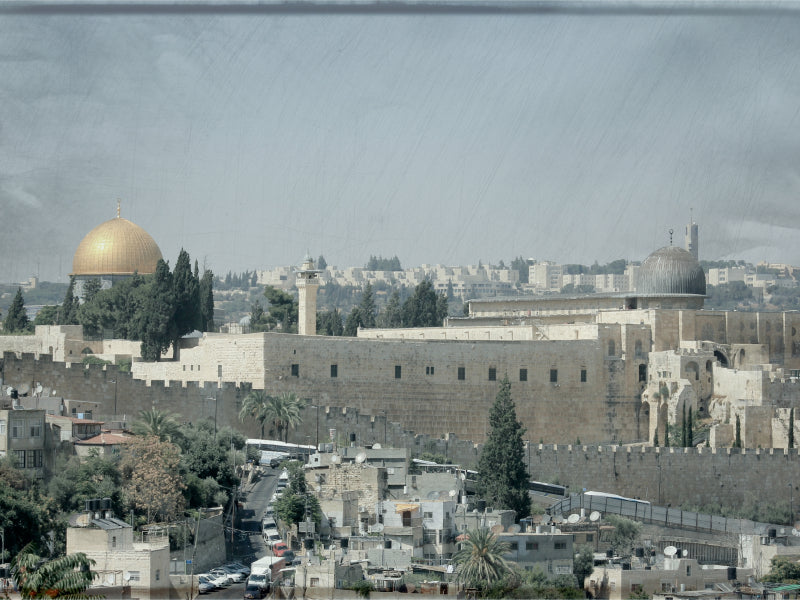 Jerusalem Old City Wall - CALVENDO photo puzzle 