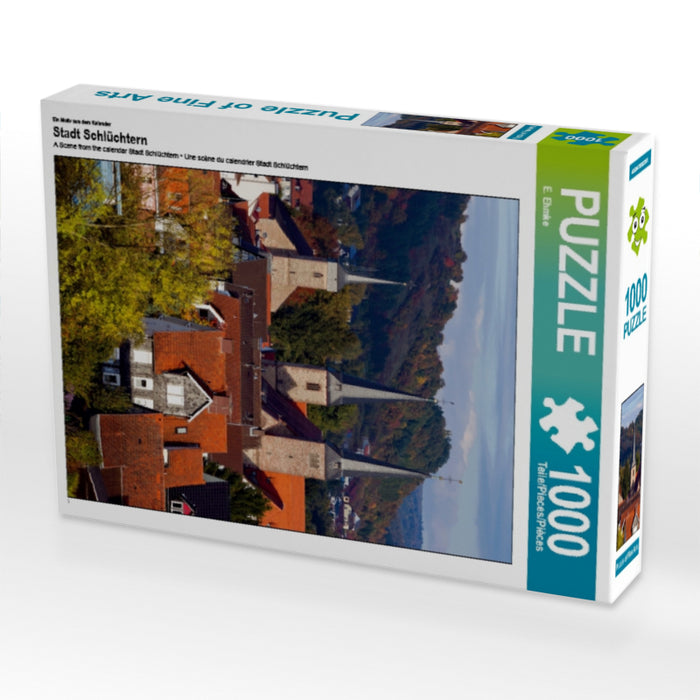 Ein Motiv aus dem Kalender Stadt Schlüchtern 1000 Teile Puzzle hoch - CALVENDO Foto-Puzzle'