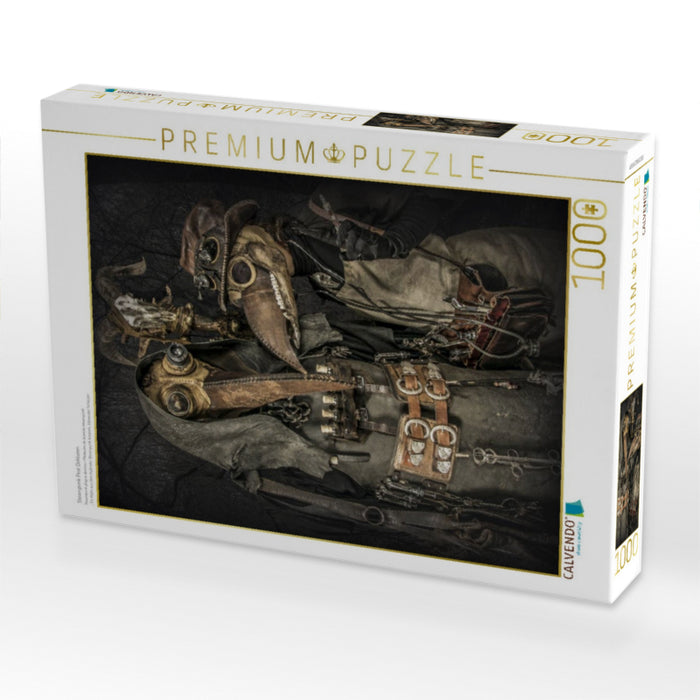 Steampunk Pest Doktoren - CALVENDO Foto-Puzzle'