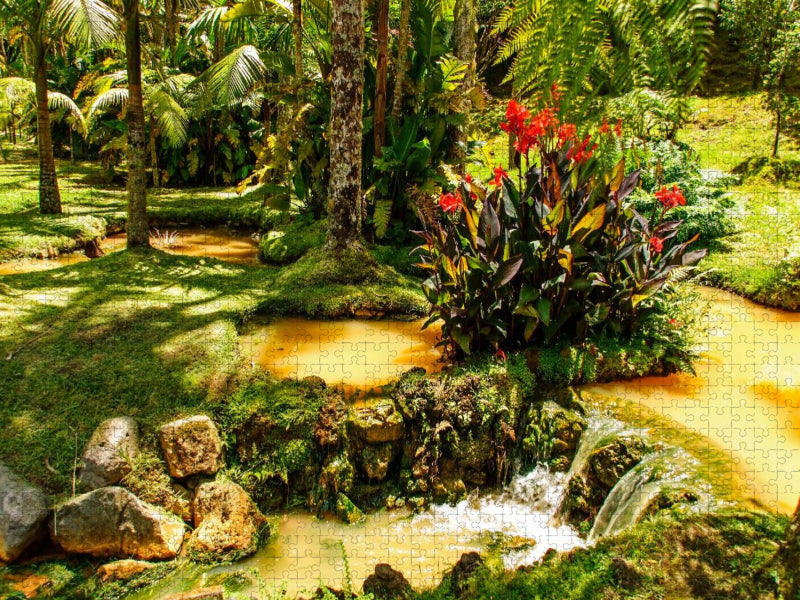 Parque Terra Nostra - CALVENDO Foto-Puzzle'