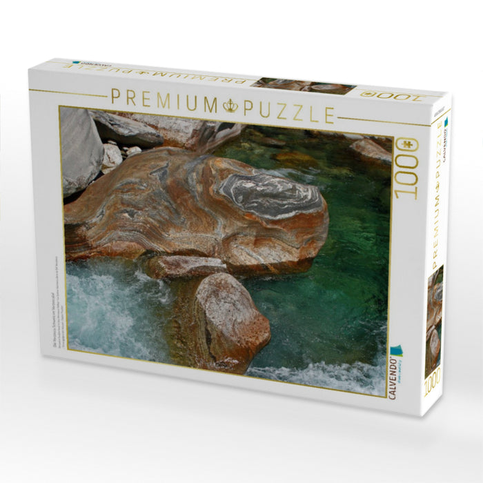 Die Verzasca Schweiz im Verzascatal - CALVENDO Foto-Puzzle'
