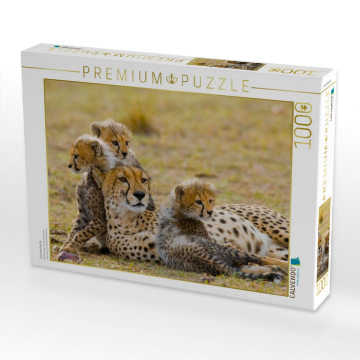 Gepardenfamilie - CALVENDO Foto-Puzzle'