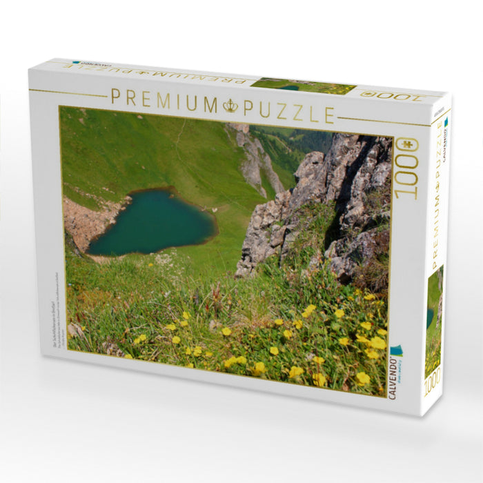 Der Schuhflickersee in Großarl - CALVENDO Foto-Puzzle'