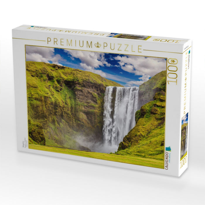 Skógafoss - CALVENDO Foto-Puzzle'