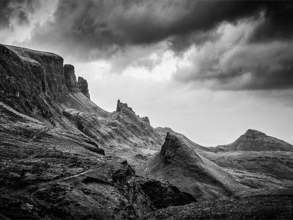 Ein Motiv aus dem Kalender Skye in Monochrom - CALVENDO Foto-Puzzle'