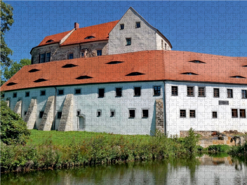 Schloss Klippenstein in Radeberg 1000 Teile Puzzle quer - CALVENDO Foto-Puzzle'