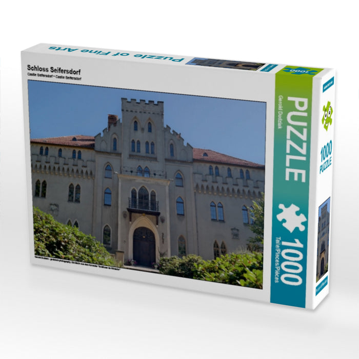 Schloss Seifersdorf 1000 Teile Puzzle quer - CALVENDO Foto-Puzzle'
