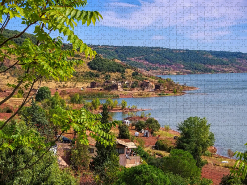 Lac du Salagou - CALVENDO Foto-Puzzle'