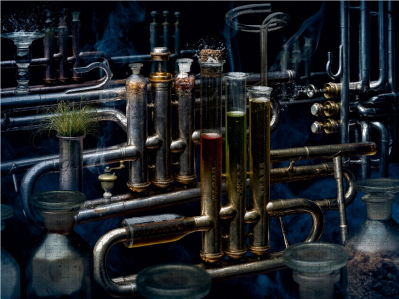 Trombone alchimique 1000 Teile Puzzle quer - CALVENDO Foto-Puzzle'