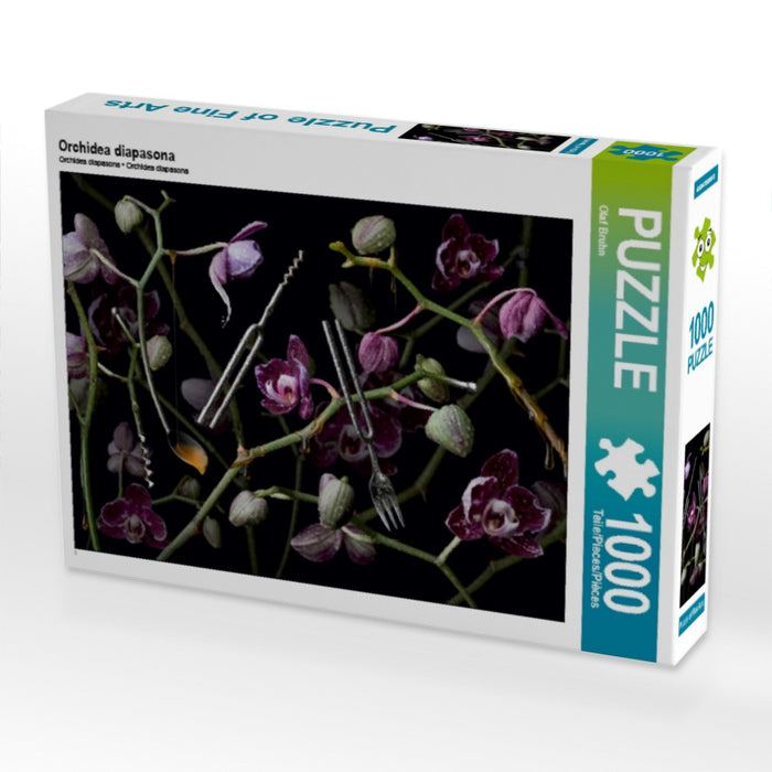 Orchidea diapasona 1000 Teile Puzzle quer - CALVENDO Foto-Puzzle'