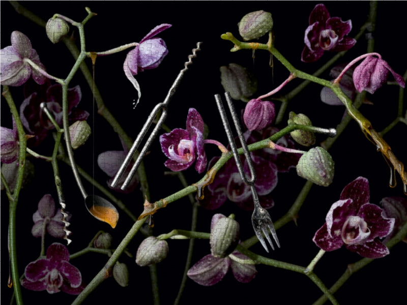 Orchidea diapasona 1000 Teile Puzzle quer - CALVENDO Foto-Puzzle'
