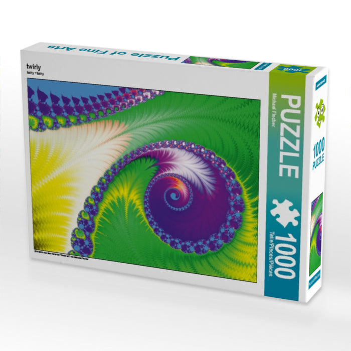 twirly 1000 Teile Puzzle quer - CALVENDO Foto-Puzzle'