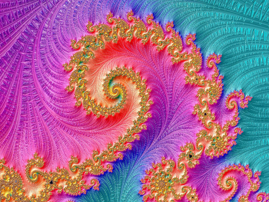 golden spiral - CALVENDO Foto-Puzzle'