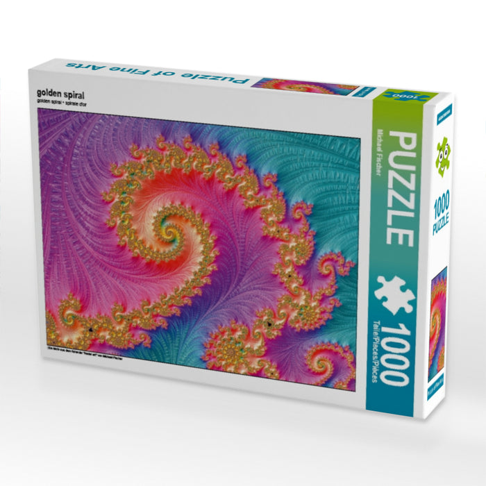 golden spiral 1000 Teile Puzzle quer - CALVENDO Foto-Puzzle'