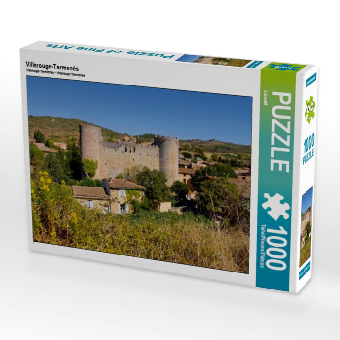 Villerouge-Termenès 1000 Teile Puzzle quer - CALVENDO Foto-Puzzle'
