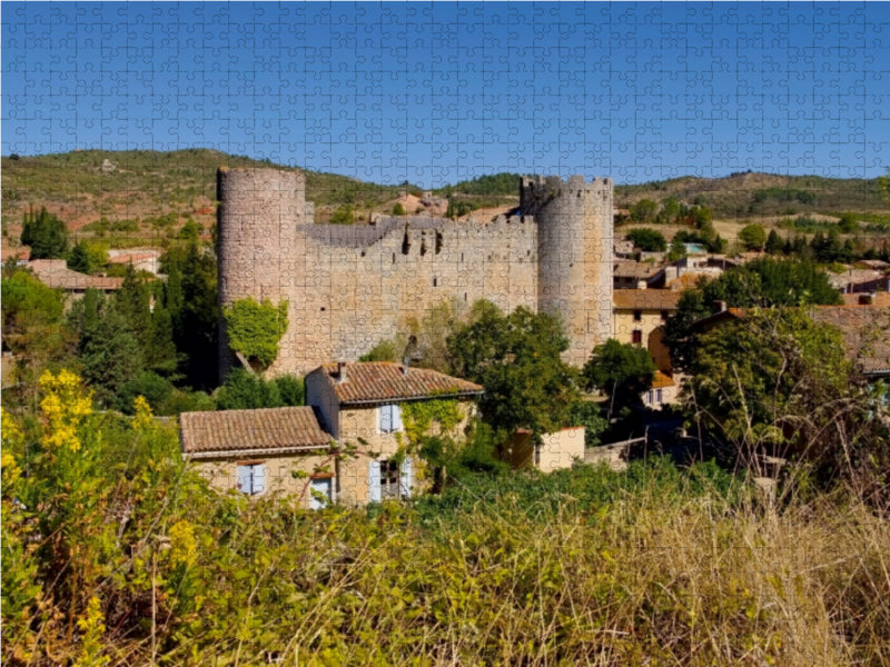Villerouge-Termenès 1000 Teile Puzzle quer - CALVENDO Foto-Puzzle'