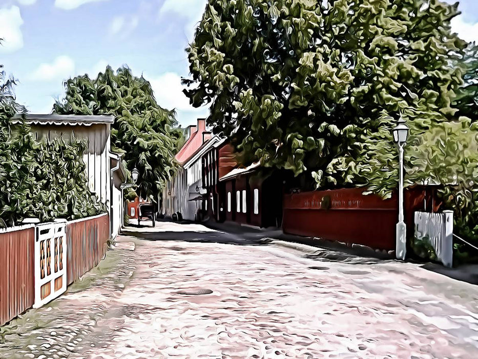 Landleben in Schweden - CALVENDO Foto-Puzzle'