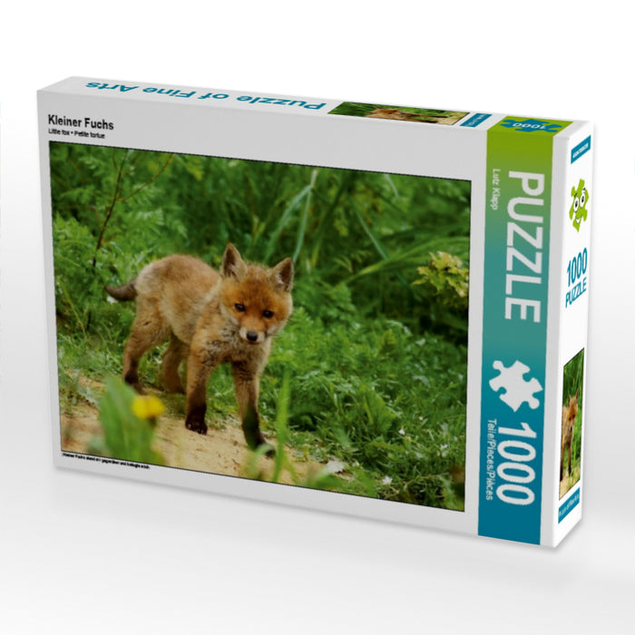 Kleiner Fuchs 1000 Teile Puzzle quer - CALVENDO Foto-Puzzle'