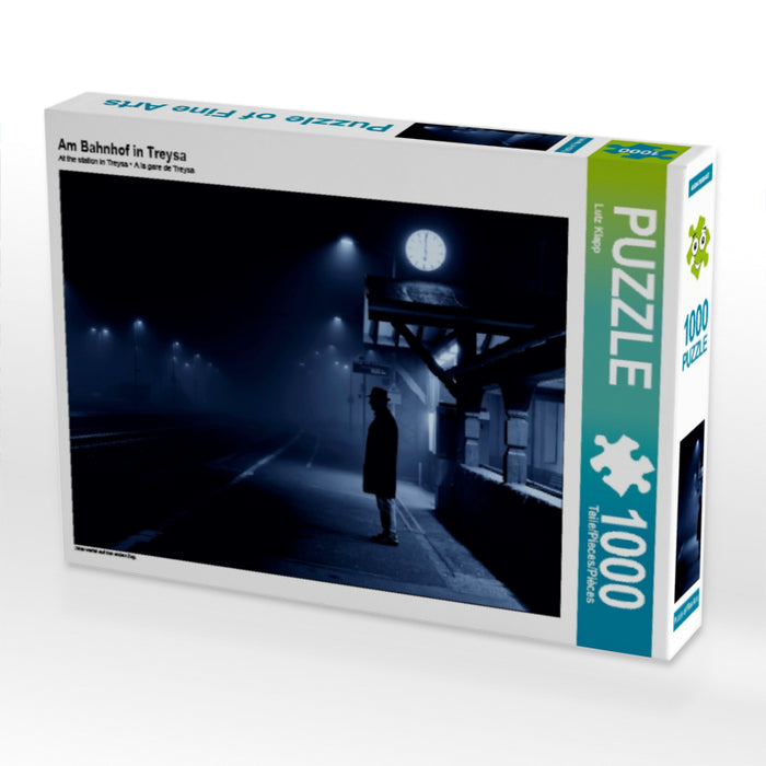 Am Bahnhof in Treysa 1000 Teile Puzzle quer - CALVENDO Foto-Puzzle'