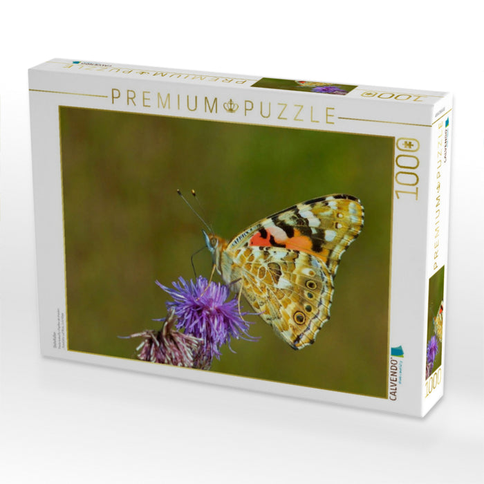 Distelfalter - CALVENDO Foto-Puzzle'