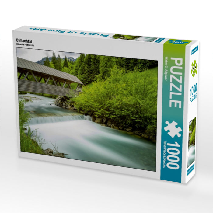 Stillachtal 1000 Teile Puzzle quer - CALVENDO Foto-Puzzle'