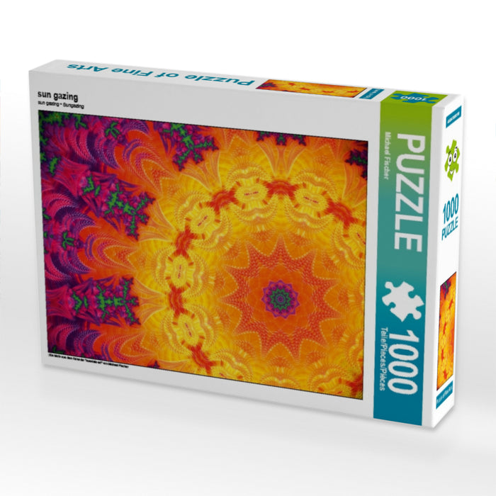sun gazing 1000 Teile Puzzle quer - CALVENDO Foto-Puzzle'