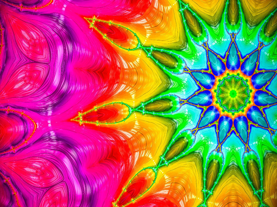 rainbow star - CALVENDO Foto-Puzzle'