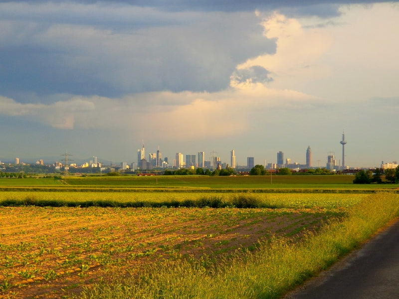 Blick vom Reinhardtshof auf Frankfurt am Main 1000 Teile Puzzle quer - CALVENDO Foto-Puzzle'