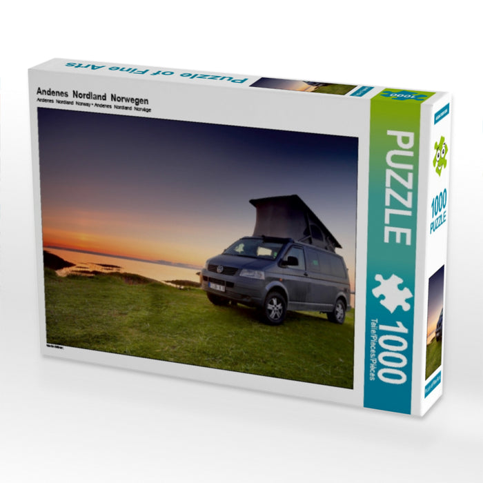 Andenes  Nordland  Norwegen 1000 Teile Puzzle quer - CALVENDO Foto-Puzzle'
