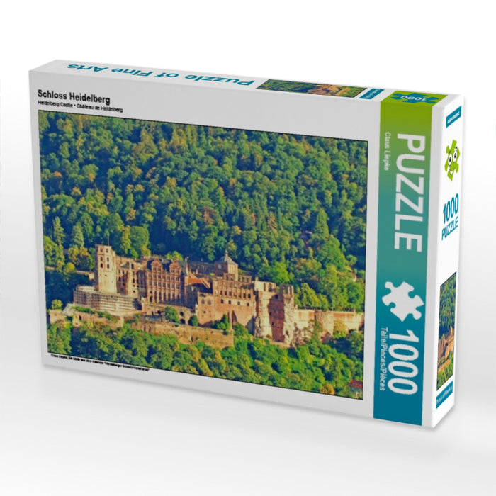 Schloss Heidelberg 1000 Teile Puzzle quer - CALVENDO Foto-Puzzle'