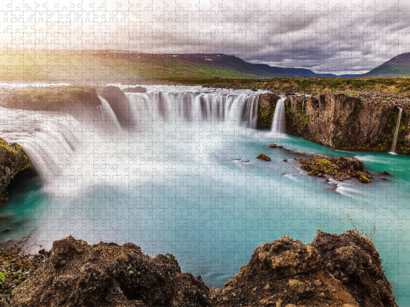 Goðafoss - CALVENDO Foto-Puzzle'