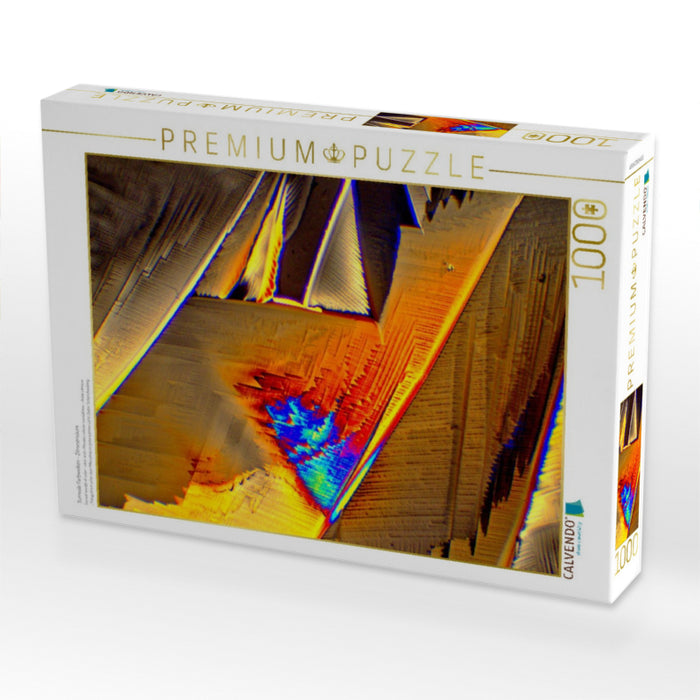 Surreale Farbwelten - Zitronensäure - CALVENDO Foto-Puzzle'