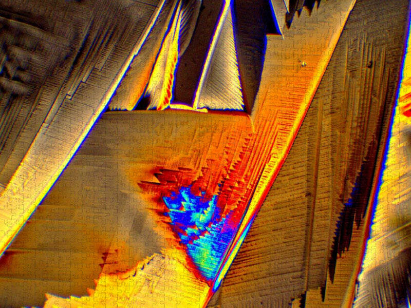 Surreale Farbwelten - Zitronensäure - CALVENDO Foto-Puzzle'