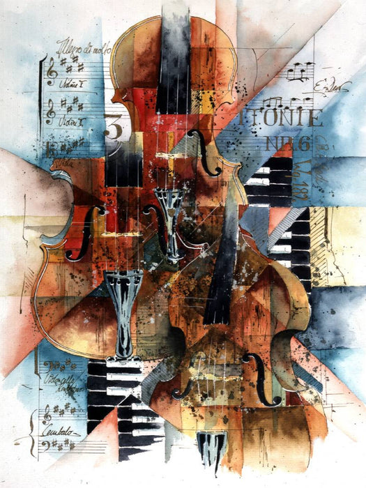Sinphony No 6 (Ch.Ph.E.Bach) - CALVENDO Foto-Puzzle'