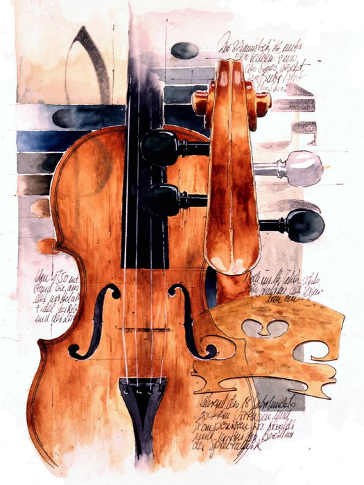 Violin - CALVENDO Foto-Puzzle'