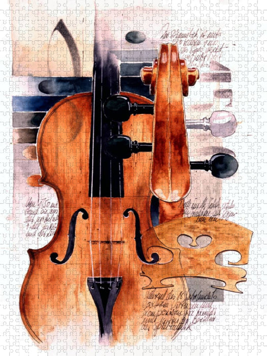 Violin - CALVENDO Foto-Puzzle'