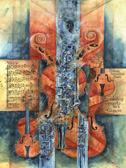 Brandenburg Concerto No 4 - CALVENDO Foto-Puzzle'