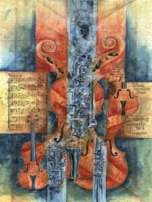 Brandenburg Concerto No 4 - CALVENDO Foto-Puzzle'