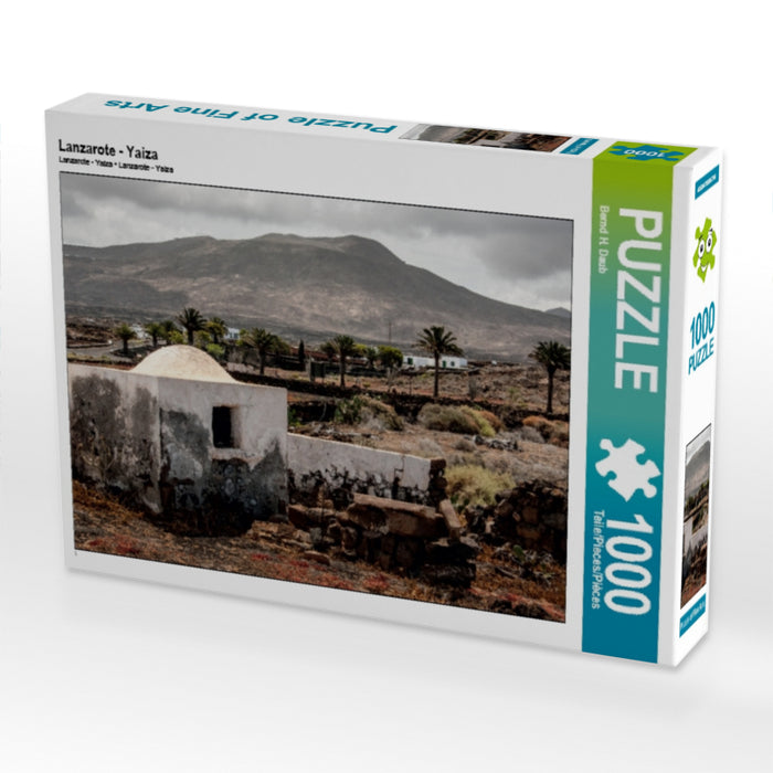 Lanzarote - Yaiza 1000 Teile Puzzle quer - CALVENDO Foto-Puzzle'