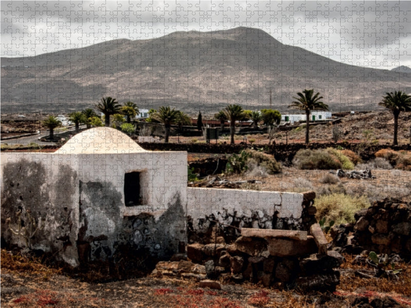 Lanzarote - Yaiza 1000 Teile Puzzle quer - CALVENDO Foto-Puzzle'