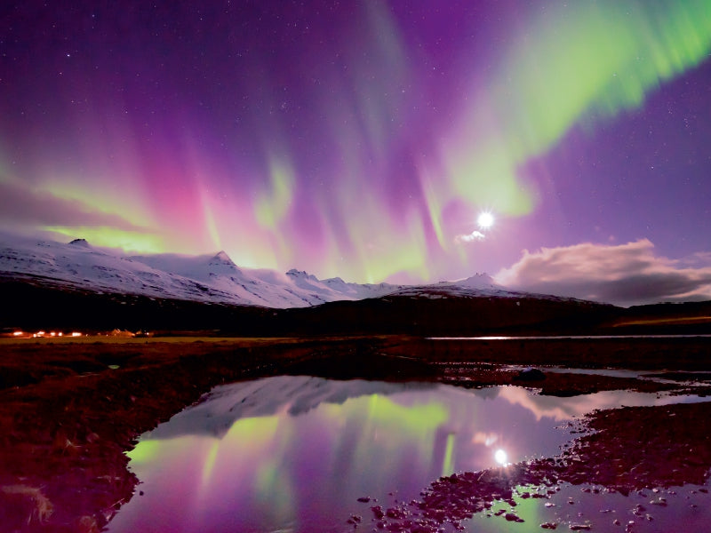 Farbenpracht in den Westfjorden 1000 Teile Puzzle quer - CALVENDO Foto-Puzzle'
