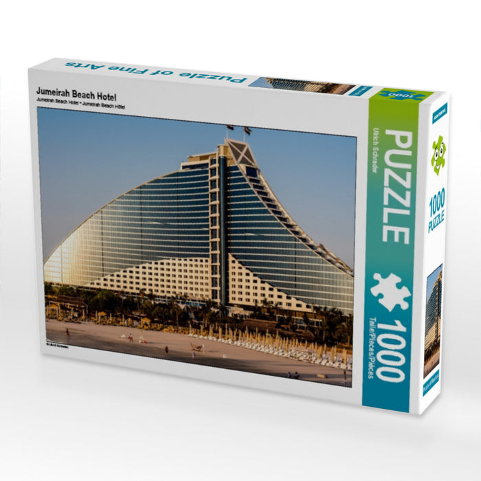 Jumeirah Beach Hotel - CALVENDO photo puzzle 